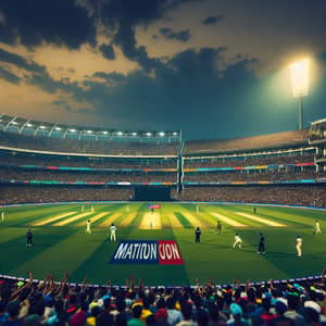 Electric Atmosphere at Packed Cricket Stadium | IPL Match
