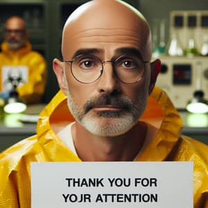 Intense Stare: Thank You for Your Attention | Laboratory Scene