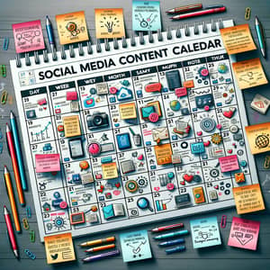 Creative Social Media Content Calendar for Engaging Posts