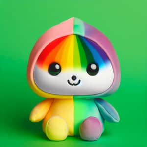Rainbow-colored Children's Soft Toy | Imaginative Design