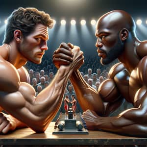 Rocky vs Apollo Creed Arm-Wrestling Match | Epic Battle Image