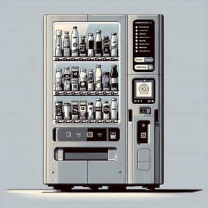 State-of-the-Art Vending Machine with Touchscreen Interface