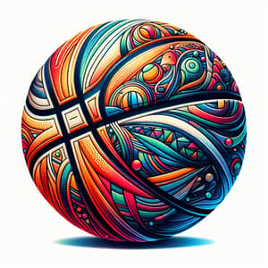 Unique Eye-Catching Basketball for Ultimate Sports Fans