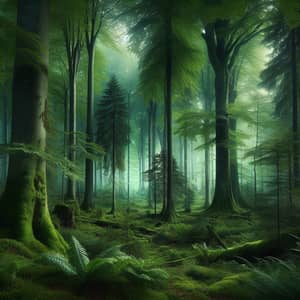 Mystical Forest - Enchanting Woodland & Ethereal Beauty