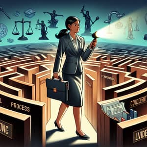 Female South Asian Law Expert Navigates Criminal Justice Maze