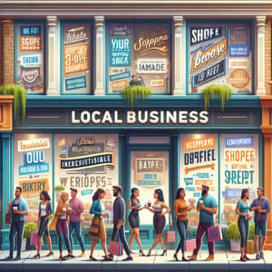 Bustling Local Business Scene | Vibrant Community Support
