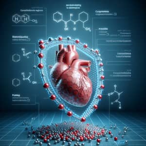 Cardioprotector: Realistic Cardio-Protective Drug Graphic