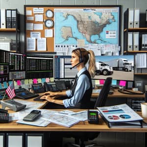 Female Logistics Manager at Smart Haul LLC | Dispatch Map & Logistics Software