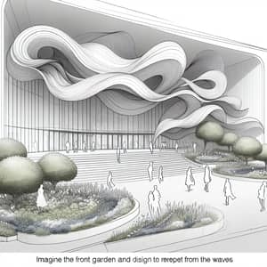 Theater Front Gardens: Fluidity and Connection Inspired by Waves