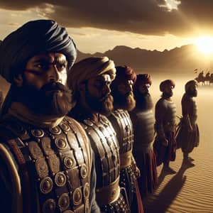 Desert Warriors: South Asian & Middle Eastern Fighters