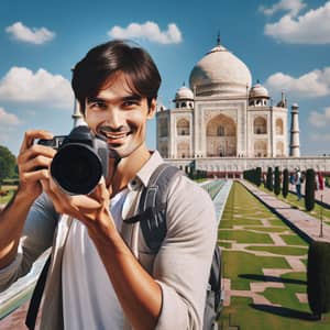 Capturing the Majestic Taj Mahal: South Asian Photographer