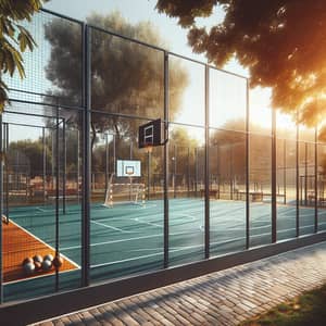Outdoor Sports Court for Football & Basketball | Facility