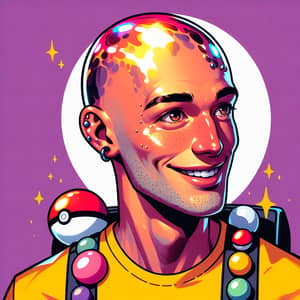 Meet Kieran: The Charismatic Pokemon Trainer with a Shiny Bald Head