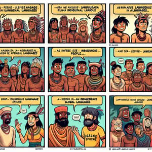 History of Language Evolution Illustrated | Indigenous People Era