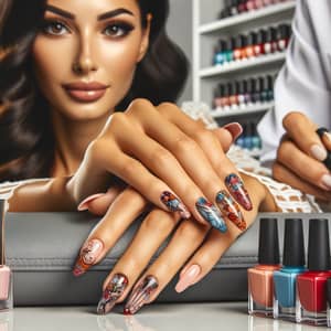 Stunning Middle-Eastern Manicure Designs | Professional Nail Art