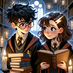 Harry Potter & Hermione Love: Wizarding Affection Story