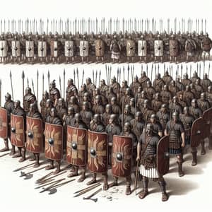 Roman-Viking Legion Battle Formation | 1st Century CE