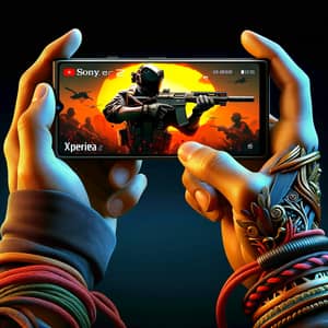 South Asian Male Hand Gameplay | X1M2 Mobile | Popular Shooter Game