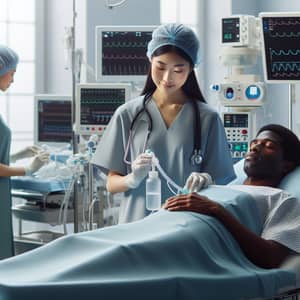 Professional Anesthesia Administration in a Medical Setting