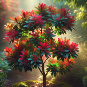 Photinia x fraseri Tree: Striking Red & Green Foliage