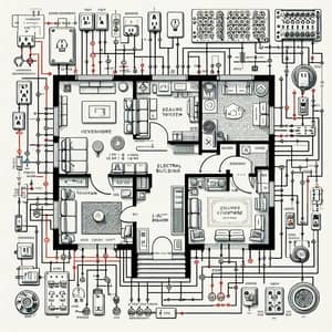 Residential Electrical Layout Diagram | House Electrical Plan