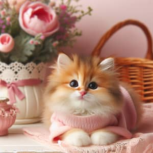 Cute Fluffy Cat: Adorable Feline Photos