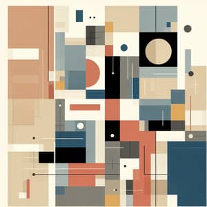 Abstract Art with Minimalist Features | Geometric Shapes & Clean Lines
