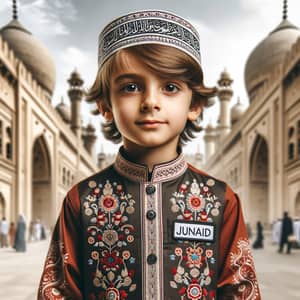 Islamic Boy 'Junaid' in Colorful Kurta Pajamas | Middle-Eastern Style