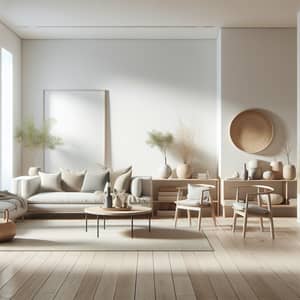Modern Minimalist Living Room | Scandinavian Design Ideas