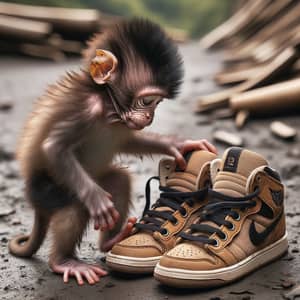 Monkey Buys High-Top Sneakers - Shop the Best Deals Now