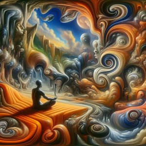 Surreal Dreamscape Oil Painting: Unleashing the Power of the Unconscious Mind