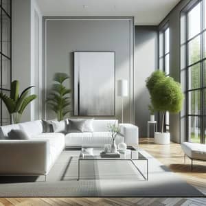 Modern Living Room, Minimalist Design | Elegant Contemporary Space