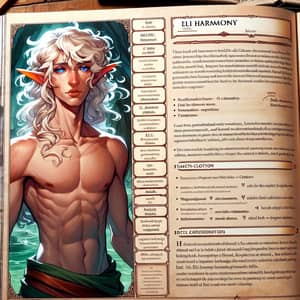 Eli Harmony - Melodis Race Guide | D&D Character Manual