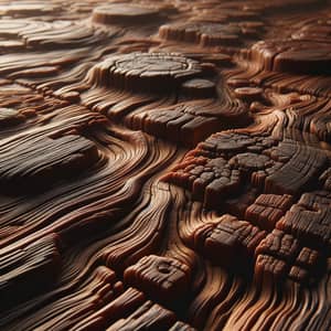 Detailed Wooden Table Texture | Rich Grain Patterns
