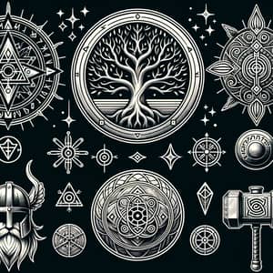 Norse Mythology Symbols for Tattoos - Designs for Guidance & Protection