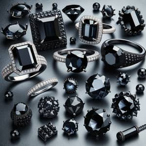 Stunning Black Diamond Jewelry: Traditional & Avant-Garde Designs