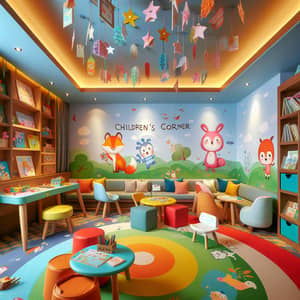Kids' Play Corner at Hotel | Vibrant Decor & Fun Activities