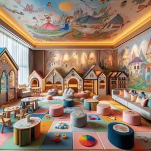 Kids' Hotel Playhouse Decor: Fairy-Tale Wonderland