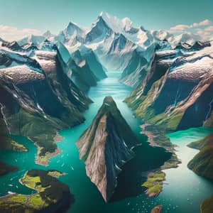 Himalayan Mountains Meet Norwegian Fjords