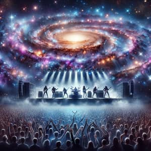 Rock Concert in Space | Ethereal Cosmic Music Event