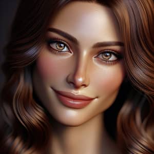 Captivating Beauty: Portrait of the Most Beautiful Woman
