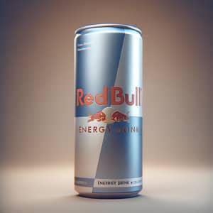 3D RedBull Energy Drink Can Visualization
