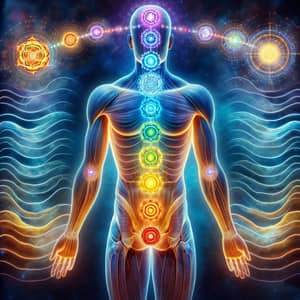 Visual Guide to the 7 Chakras and Frequencies