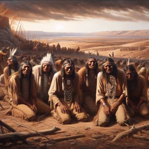 Upset Native Americans Losing Territory