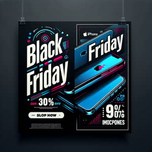 Creative Black Friday Banner Design | iPhone Discounts