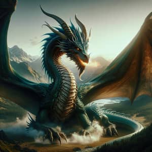 Majestic and Ancient Dragon | Mythological Creature