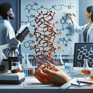 Protein Biochemistry: Educational Illustration