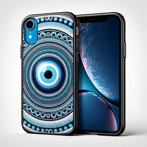 Stylish iPhone XR Phone Cover with Evil Eye Design