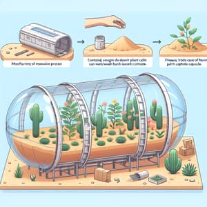 Desert Plant Cultivation Capsule: Manufacturing Stages & Desert Flora