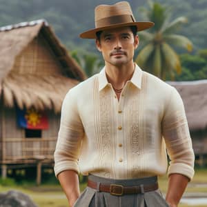 Traditional Filipino Outfit | Local Culture Portrait